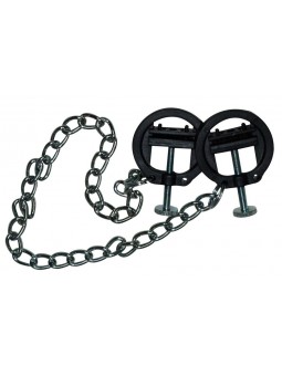 Nipple Clamps with Metal Chain