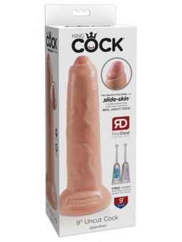 King Cock 9in. Uncut - Flesh