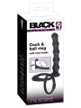 Black Velvets Cock & ball ring
