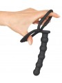 Black Velvets Cock & ball ring