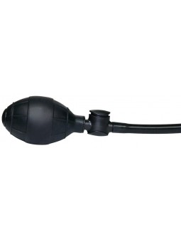 True Black Vibrating Butt Plug