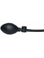 True Black Vibrating Butt Plug