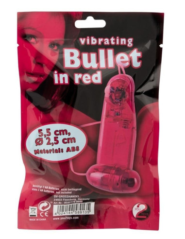 Vibrating Bullet red