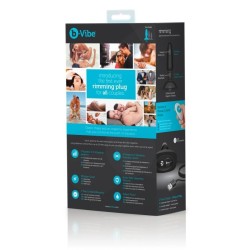 b-Vibe rimming Plug Black 2