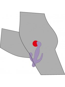 3 Pointer purple
