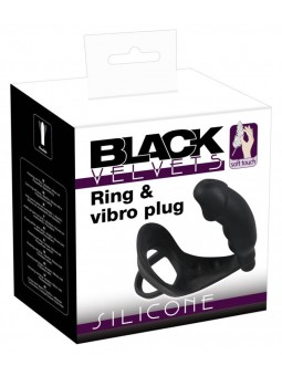 Vibrating Silicone Plug