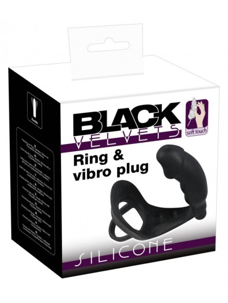 Vibrating Silicone Plug