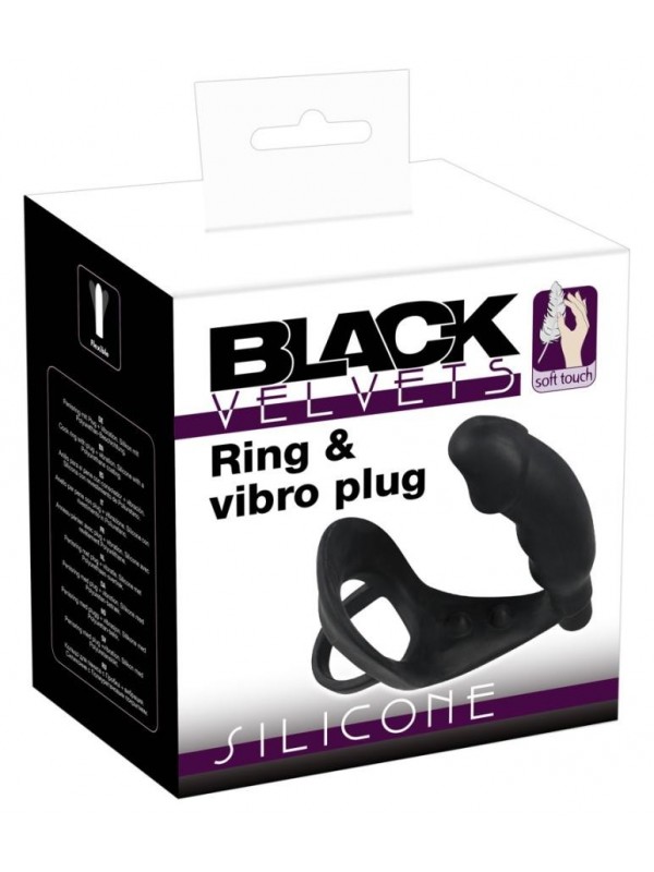 Vibrating Silicone Plug