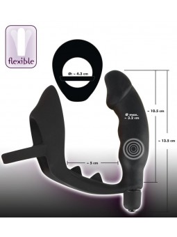Vibrating Silicone Plug