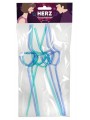 HEART Straws pack of 6