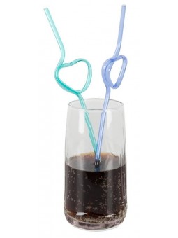 HEART Straws pack of 6