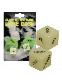 Dice "Glow-in-the-dark" Engl.