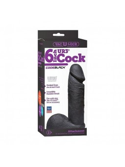 CodeBlack - Realistic UR3 Cock - 6" Cock