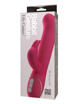 Rabbit Gesture Pink
