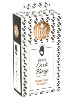 Lust Vibrating Cock Ring Black