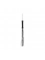 Black Translucent Whip with Black Stripe
