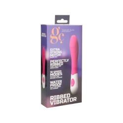Ribbed Vibrator - Pink 2