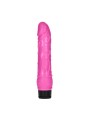 8 Inch Thin Realistic Dildo Vibe- Pink