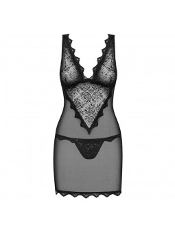 Emperita chemise & thong black