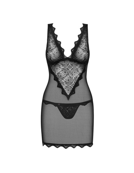 Emperita chemise & thong black