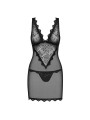 Emperita chemise & thong black