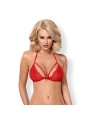838-BRA-3 bra  red