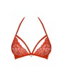 838-BRA-3 bra  red