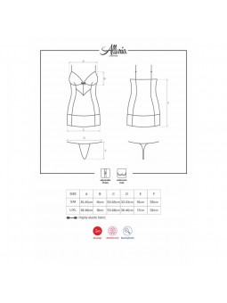 Alluria chemise & thong