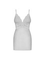 810-CHE chemise & thong  white