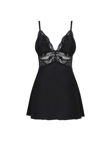 810-BAB babydoll & thong  black