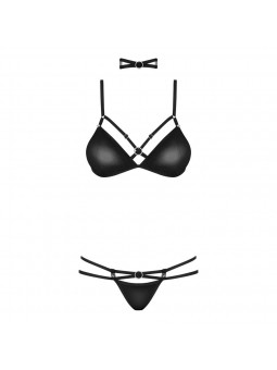 823-SET-1 set 3-pcs  black