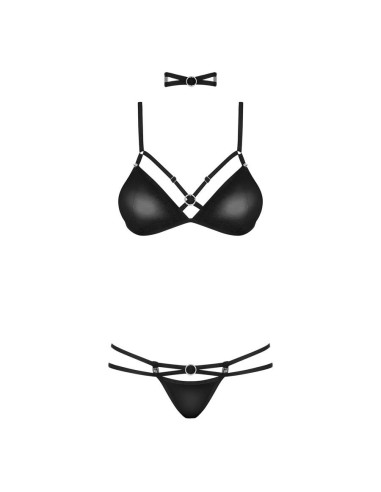 823-SET-1 set 3-pcs  black