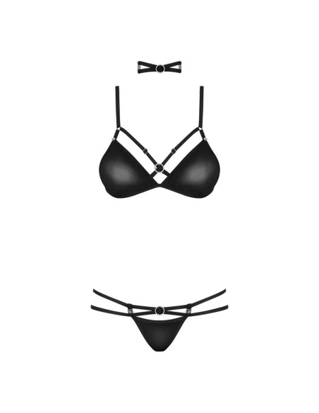 823-SET-1 set 3-pcs  black