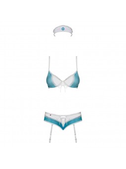 834-CST-6 nurse costume  blue