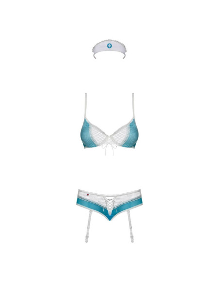 834-CST-6 nurse costume  blue