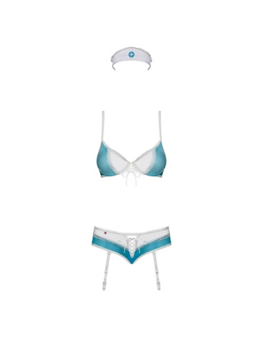 834-CST-6 nurse costume  blue