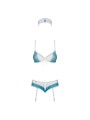 834-CST-6 nurse costume  blue