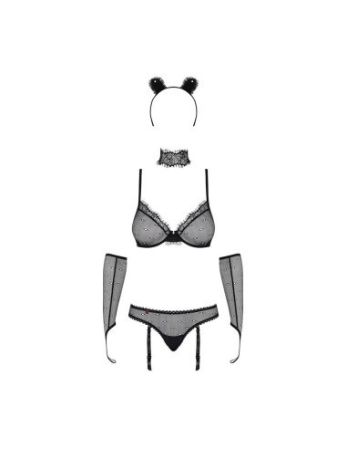 836-CST-1 catwoman costume  black