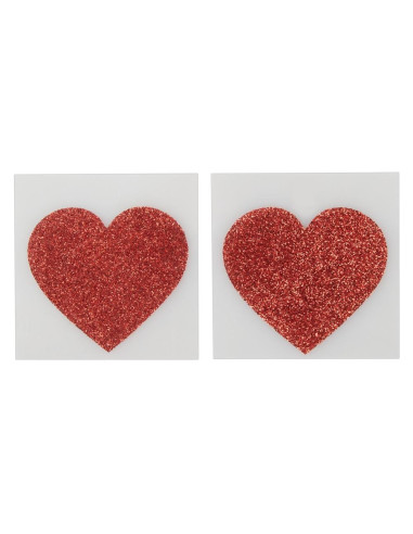 Nipple Stickers Heart acquista online su Porky's Store