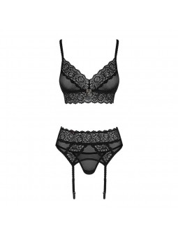 852-SEG-1 set 3-pcs  black