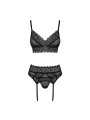 852-SEG-1 set 3-pcs  black