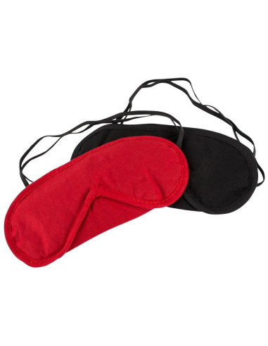Blindfold Set pack of 2 red/bl acquista online su Porky's Store