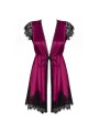 861-PEI-5 peignoir & thong  pink
