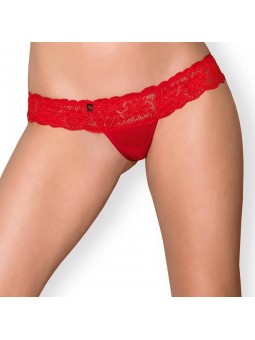 863-THO-3 thong  red