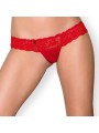 863-THO-3 thong  red