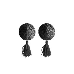 Nipple Tassels Round Black