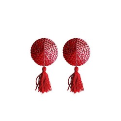 Nipple Tassels Round Red