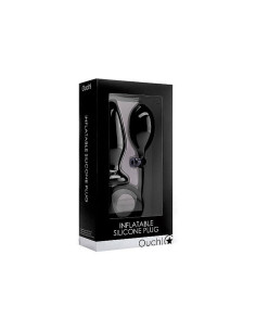 Inflatable Silicone Plug - Black