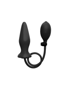 Inflatable Silicone Plug - Black 2