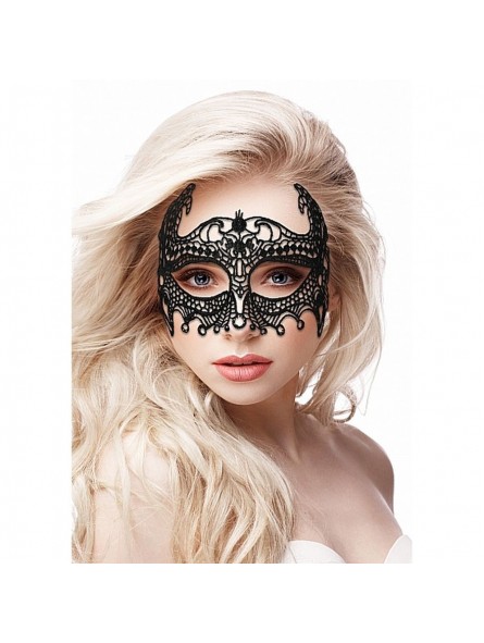 Empress Black Lace Mask - Black